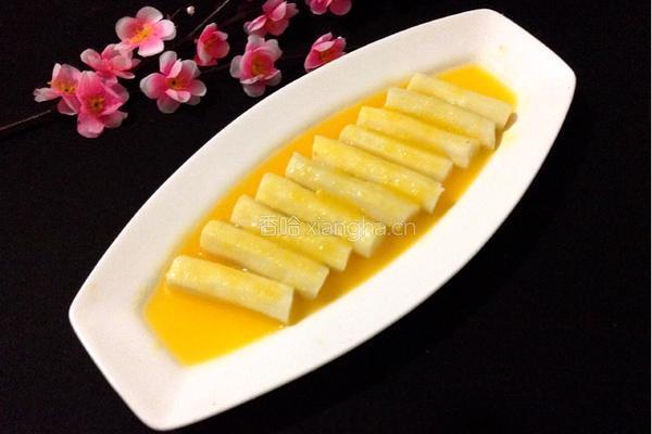 橙汁山药的做法图解6