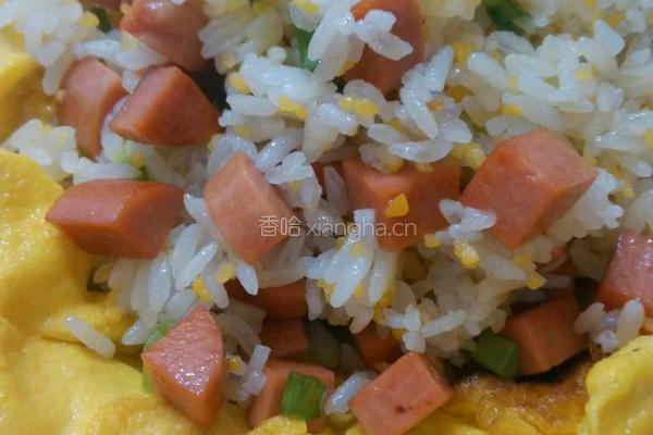 炒饭的做法图解4