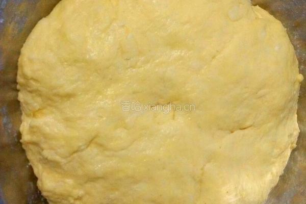花卷（玉米味）的做法图解1