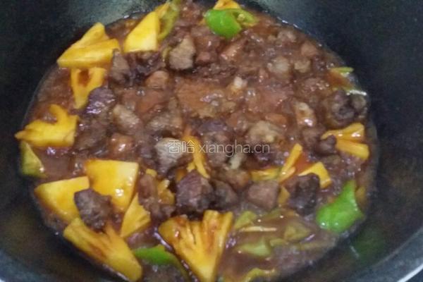 菠萝咕噜肉的做法图解7
