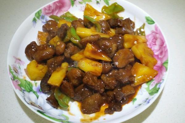 菠萝咕噜肉的做法图解8