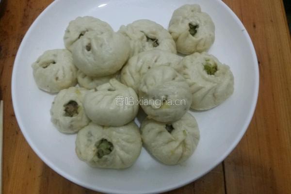 心菜肉包卷的做法图解8