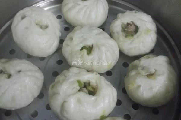 心菜肉包卷的做法图解7