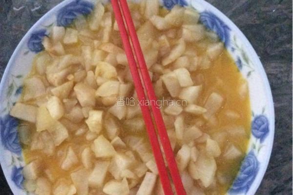 菜圃煎的做法图解1