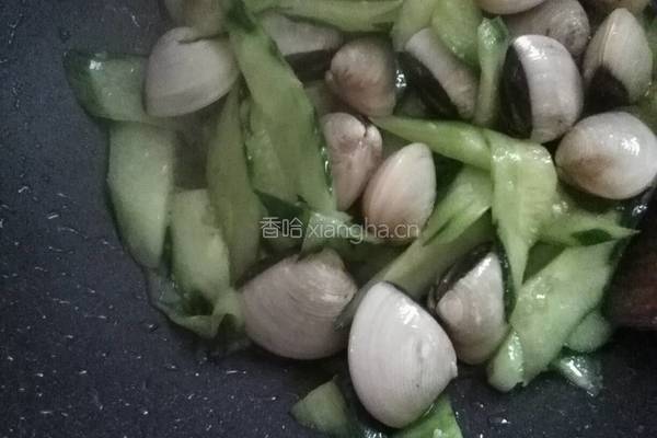 青瓜炒螺肉（懒人版）的做法图解4