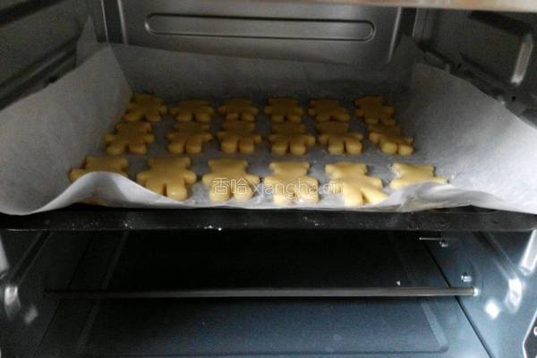 小熊牛奶饼干的做法图解12