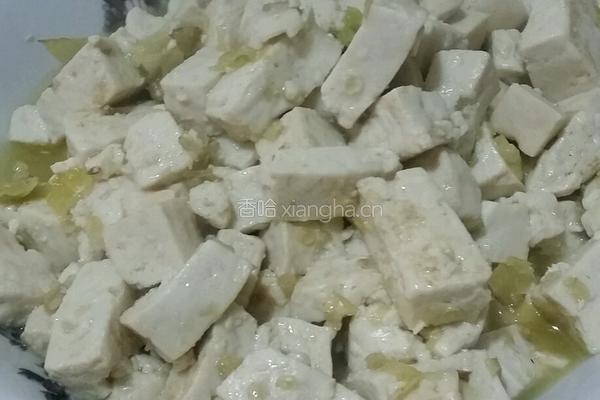 山椒豆腐的做法图解7