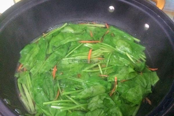 果仁菠菜的做法图解5