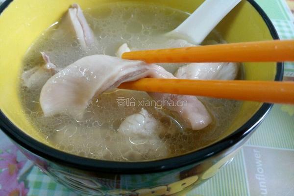 猪肚煲鸡汤的做法图解7