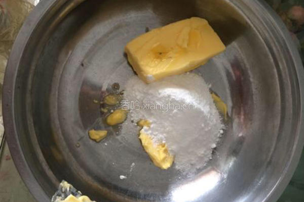 可可杏仁饼干的做法图解2