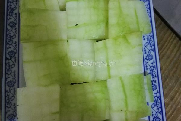 家常红烧冬瓜的做法图解3