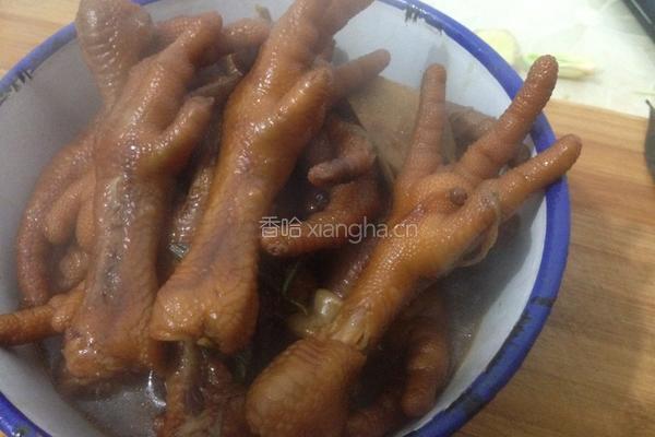 酱鸡爪的做法图解7