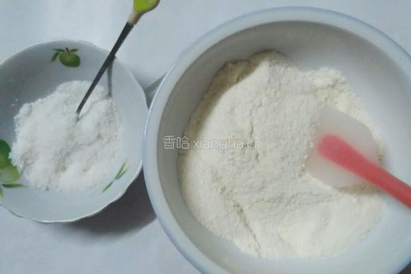 蛋白椰丝球的做法图解2
