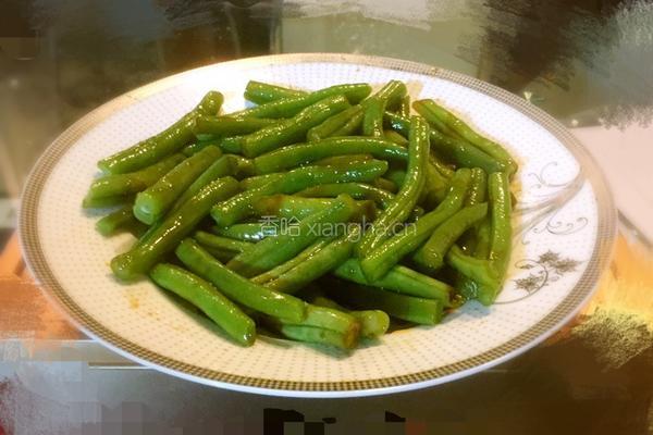 美味拌豆角的做法图解3