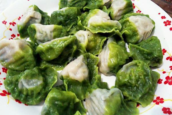 绿色荠菜饺子的做法图解9