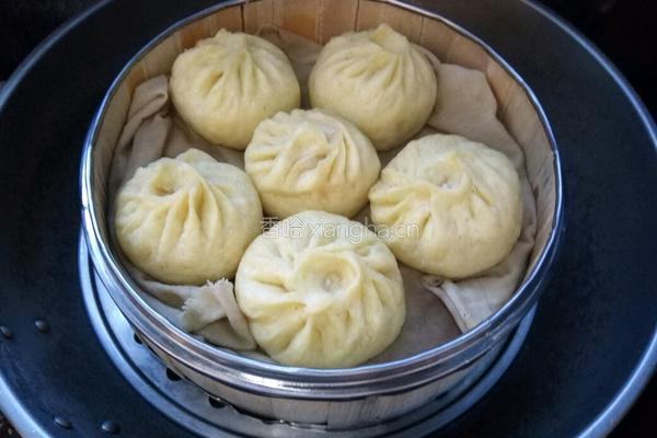 萝卜馅包子的做法图解13