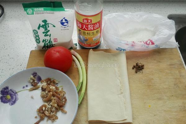 番茄千张炒肉丝的做法图解1