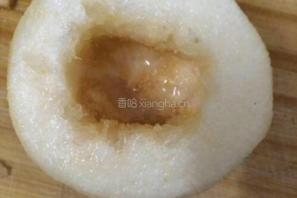 陈年陈皮冰糖炖雪梨的做法图解4