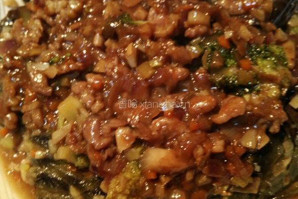 肉末焖茄子的做法图解7