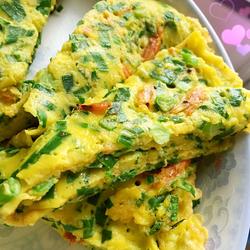 韭菜虾米鸡蛋饼的做法[图]