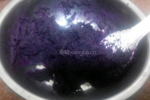 紫薯糯米糍的做法图解4