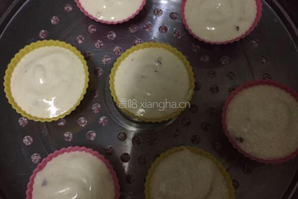 蔓越莓蒸蛋糕（完整版）的做法图解11