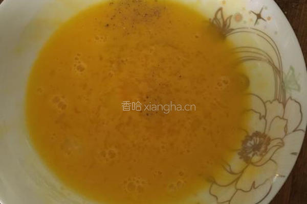 蛋煎馒头片的做法图解3