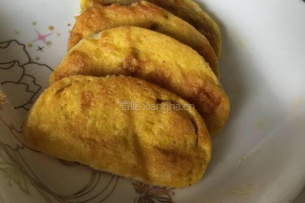 蛋煎馒头片的做法图解6