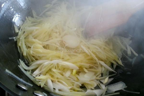 炒土豆丝的做法图解3