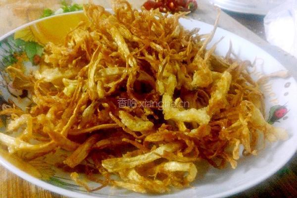 香酥杏鲍菇的做法图解4