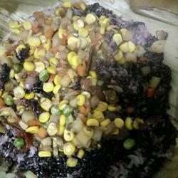 粽香火腿什锦饭的做法[图]