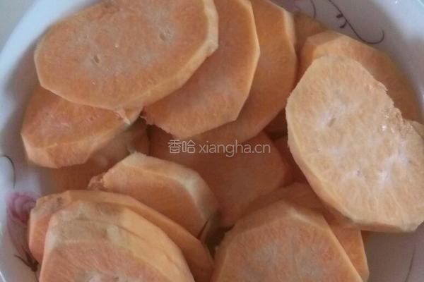 电饼铛烤薯片的做法图解1