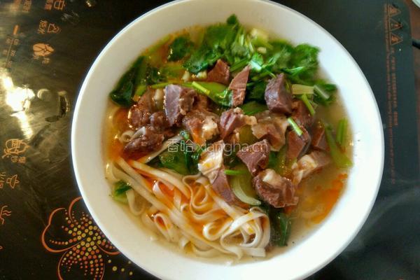 原汁羊肉汤面的做法图解5