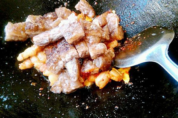 红烧苕粉肉的做法图解15