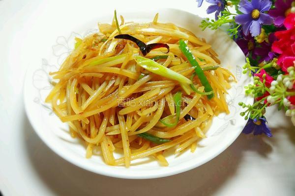 呛拌土豆丝的做法图解8