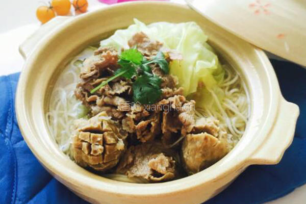 牛肉清汤面的做法图解6