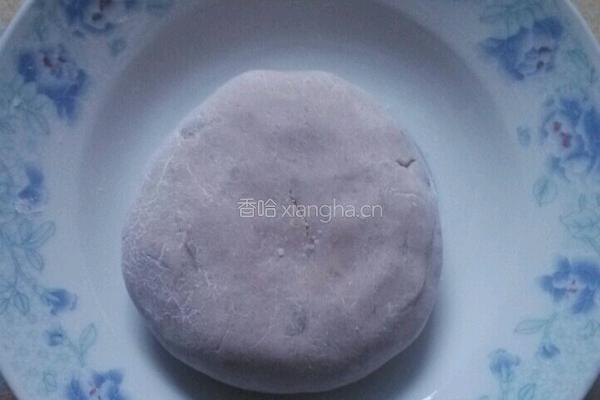 甜芋丸子的做法图解2
