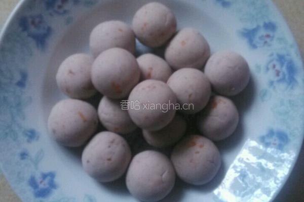 甜芋丸子的做法图解5
