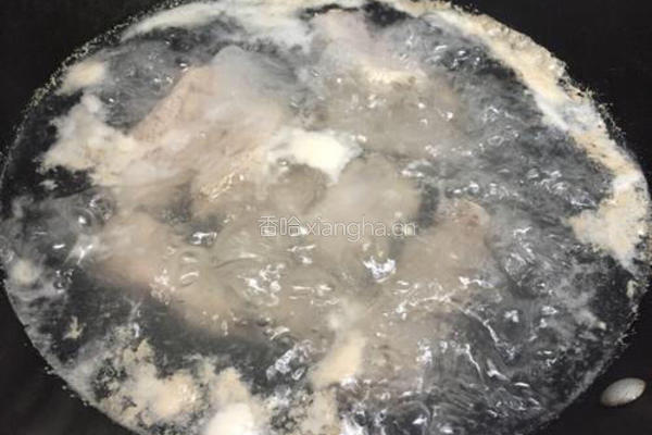 排骨豆角焖面的做法图解4