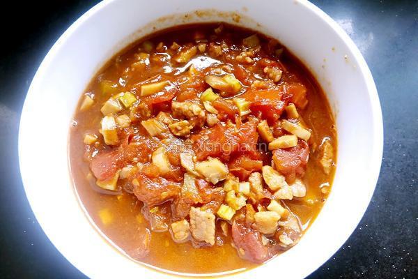 口蘑肉丁西红柿酱的做法图解10