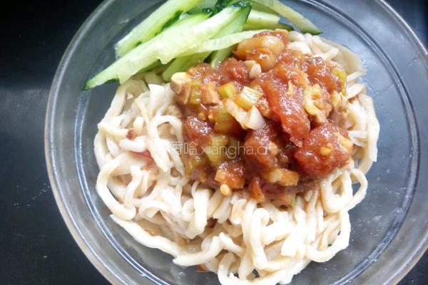 口蘑肉丁西红柿酱的做法图解11