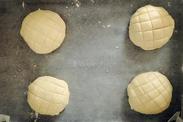 脆皮菠萝包的做法图解9