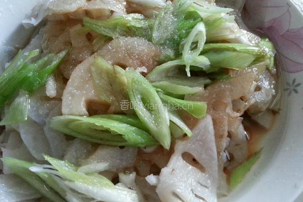 凉拌莲藕的做法图解3