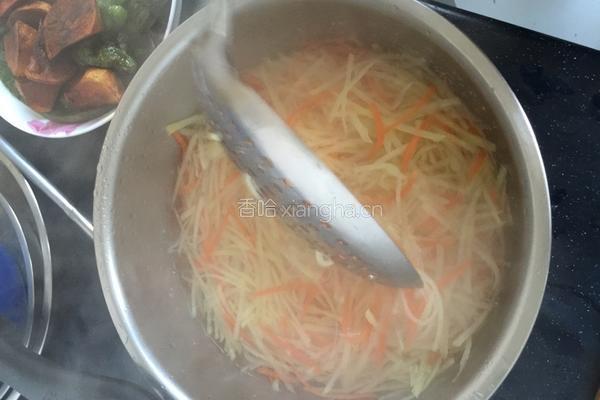 炝土豆丝的做法图解4