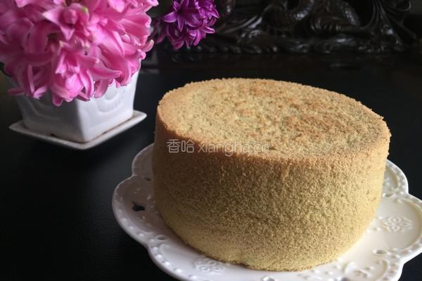 菠菜汁戚风蛋糕的做法图解18