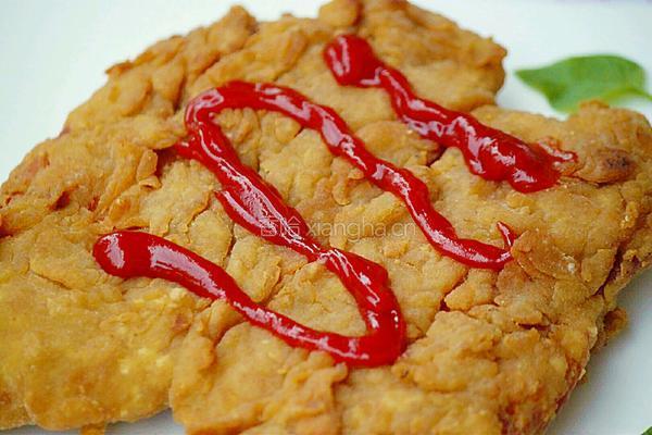 香酥炸鸡排的做法图解12