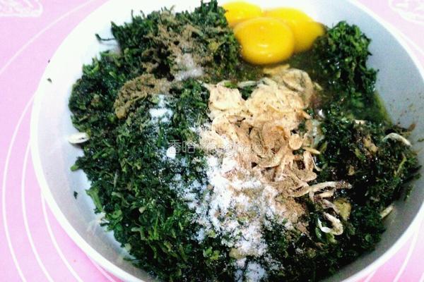 薄皮大馅儿荠菜团子的做法图解5