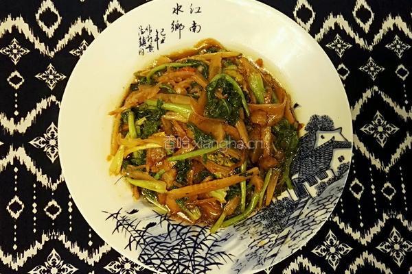 素炒苔菜的做法图解13