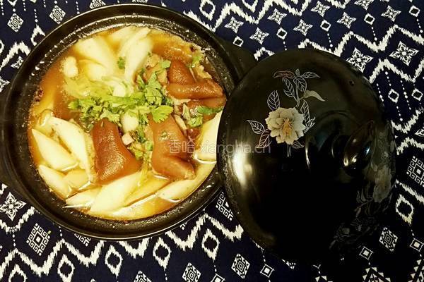 药膳山药炖猪蹄的做法图解17