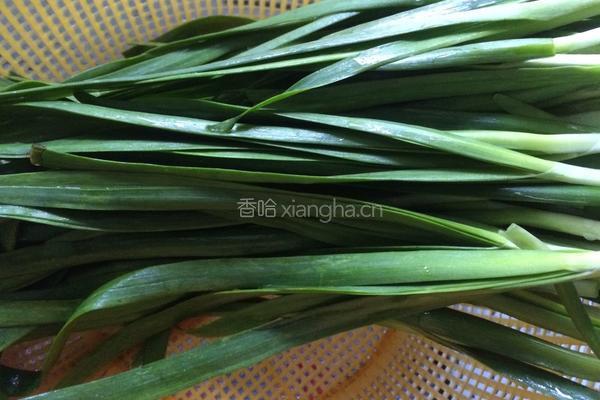 韭菜炒肉的做法图解1